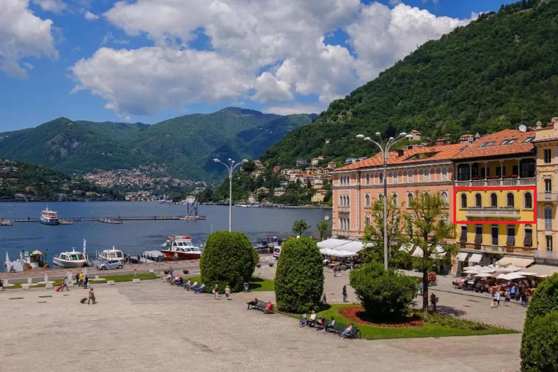 Piazza Cavour - Luxury Lake View Apartment Como Dış mekan fotoğraf